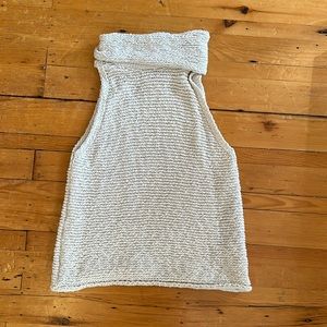 Anthropologie Knit Turtleneck Tank